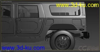 悍马模型 Hummer H1的图片
