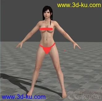 3D打印模型生或死女角色——心的图片