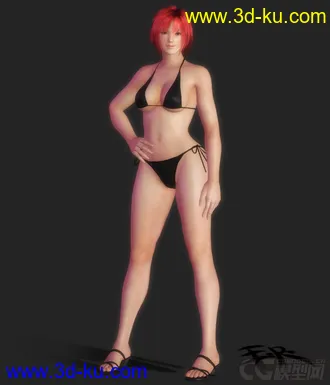 3D打印模型恐龙危机女主角——蕾吉娜的图片