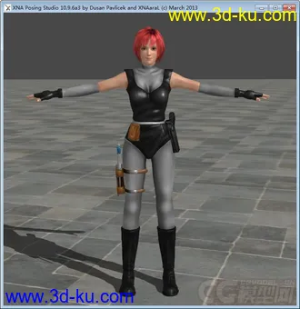 3D打印模型恐龙危机女主角——蕾吉娜2的图片