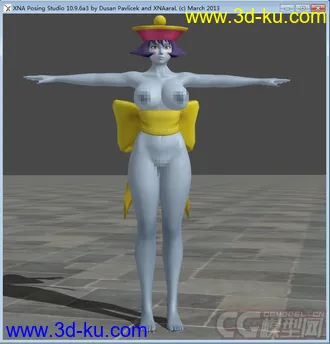 3D打印模型恶魔战士——蕾蕾的图片