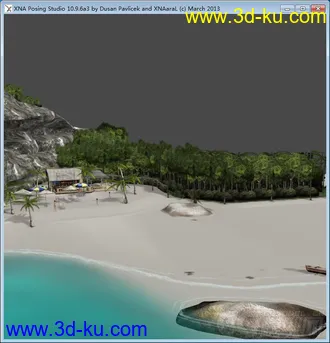3D打印模型沙滩的图片