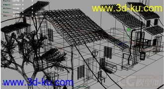 3D打印模型场景建筑的图片