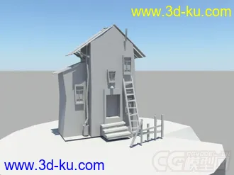 3D打印模型简单的建筑的图片