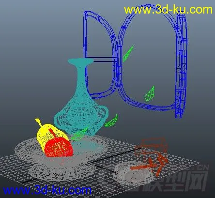 生活静物一组模型的图片2