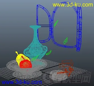 3D打印模型生活静物一组的图片
