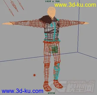 战士模型的图片