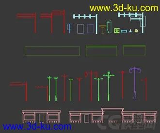 3D打印模型交通设备的图片