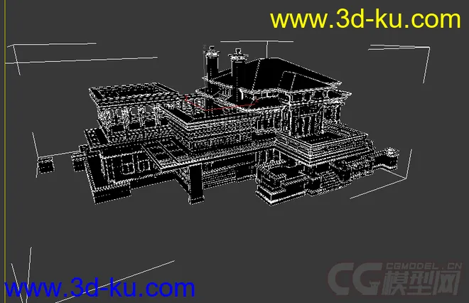 单个建筑场景模型的图片1