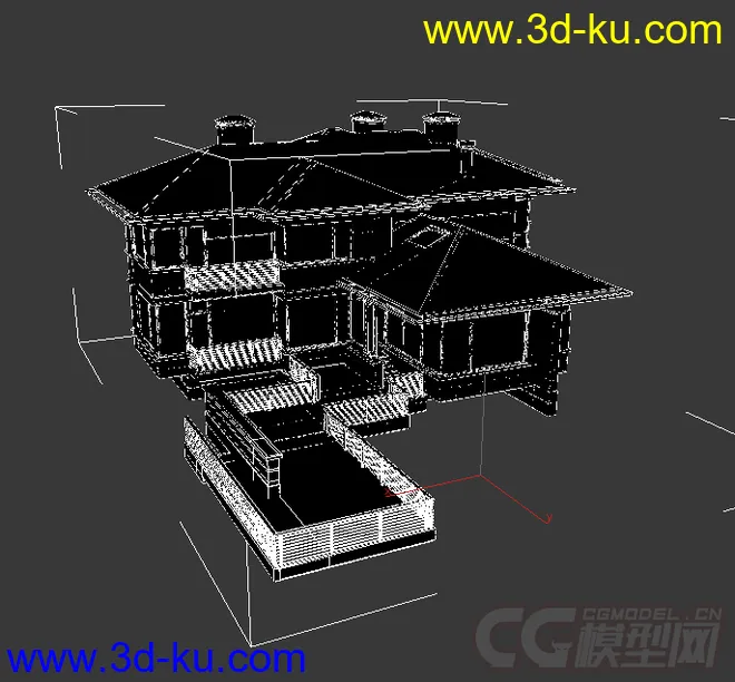 单个建筑模型的图片1