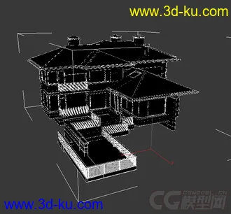 单个建筑模型的图片