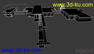 单个现代建筑模型的图片