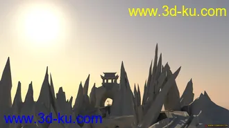 3D打印模型地狱场景的图片