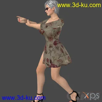 3D打印模型DOA5U_Christie_Casual的图片