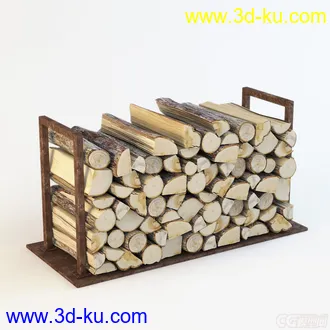 一根根木头模型的图片