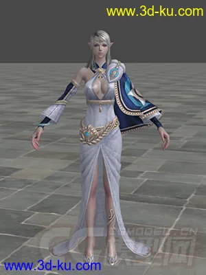 3D打印模型精灵妹妹的图片