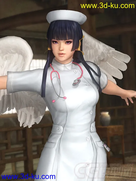 DOA5U Nyotengu Nurse模型的图片1