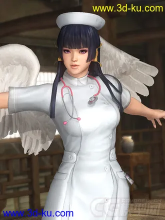 3D打印模型DOA5U Nyotengu Nurse的图片