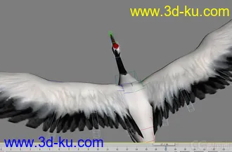 3D打印模型仙鹤的图片