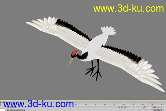 3D打印模型仙鹤的图片