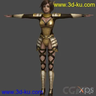 3D打印模型Girls_Samurai_Warriors_3的图片