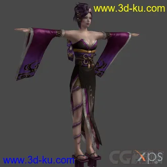 3D打印模型Girls_Samurai_Warriors_3的图片