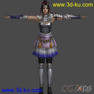 3D打印模型Girls_Samurai_Warriors_3的图片