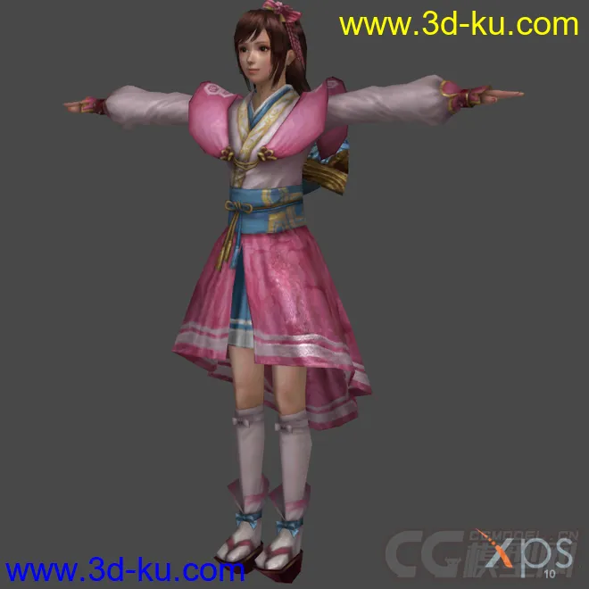 Girls_Samurai_Warriors_3模型的图片7