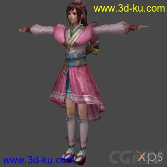 3D打印模型Girls_Samurai_Warriors_3的图片
