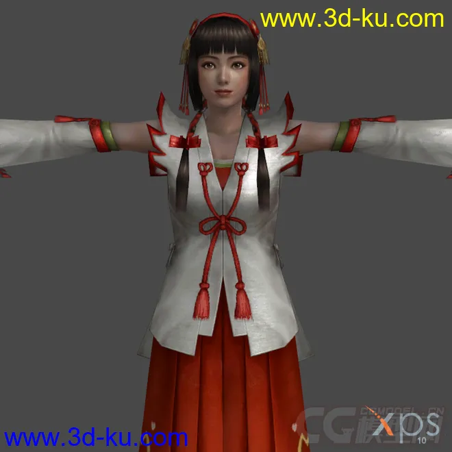 Girls_Samurai_Warriors_3模型的图片9