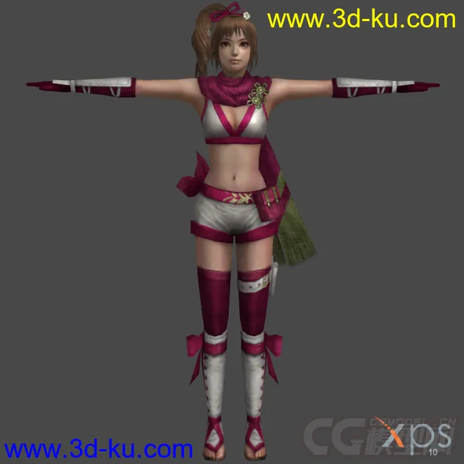 Girls_Samurai_Warriors_3模型的图片11