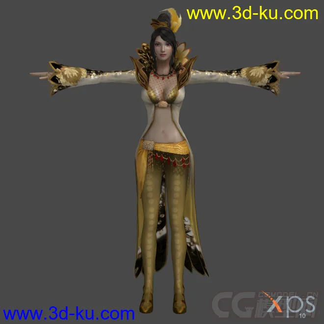 Zhen_Ji_Dynasty_Warriors_7模型的图片1