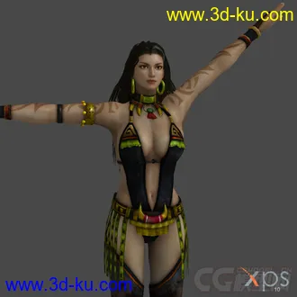 3D打印模型Zhen_Ji_Dynasty_Warriors_7的图片