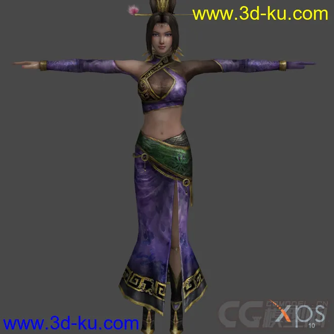 Zhen_Ji_Dynasty_Warriors_7模型的图片4