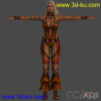 3D打印模型Zhen_Ji_Dynasty_Warriors_7的图片