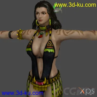 3D打印模型Zhen_Ji_Dynasty_Warriors_7的图片