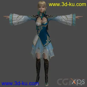 3D打印模型Sun_Shang_Xiang_Orochi_的图片