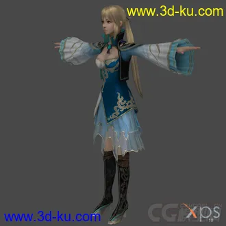3D打印模型Sun_Shang_Xiang_Orochi_的图片