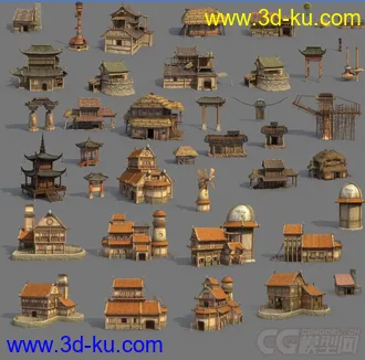 剑灵场景模型的图片