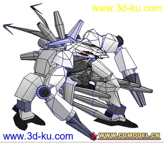 3D打印模型某动画中的不明机兽的图片