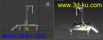 古代场景建筑模型的图片