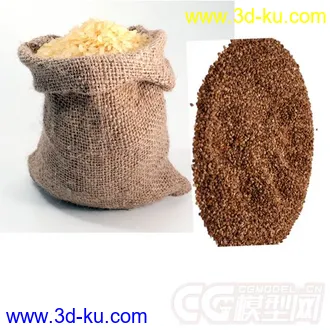 游戏场景麻袋模型的图片