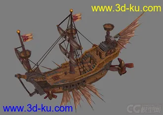 3D打印模型共享一个游戏飞船的资源，不知道有没有重复过的图片