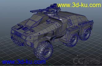 3D打印模型塔克车的图片
