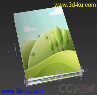 带翻页动画的书模型的图片