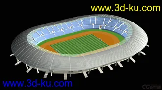 3D打印模型体育馆01的图片