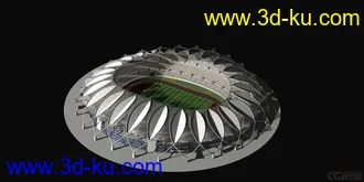 3D打印模型体育馆03的图片