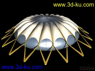 3D打印模型体育馆09的图片