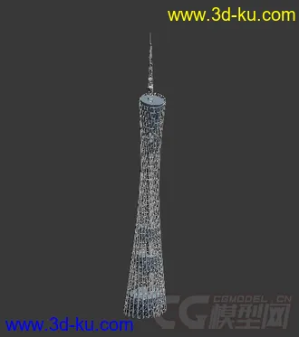3D打印模型广州小蛮腰 需要的请下载的图片