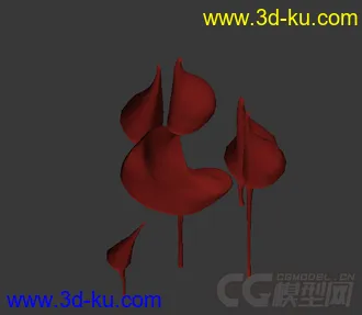 3D打印模型入口雕塑（现代抽象）-2009格式的图片